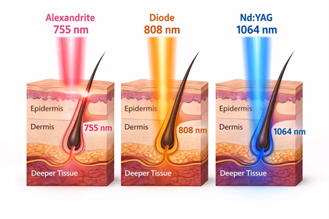 لیزر سه طول موج